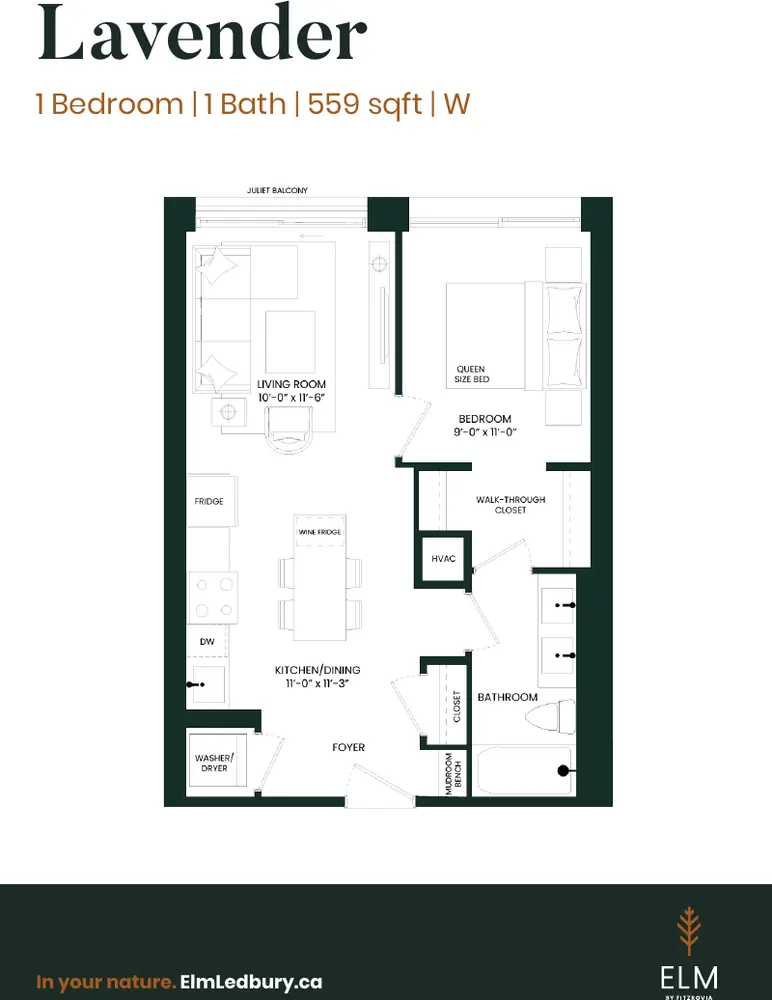Lavender floor plan