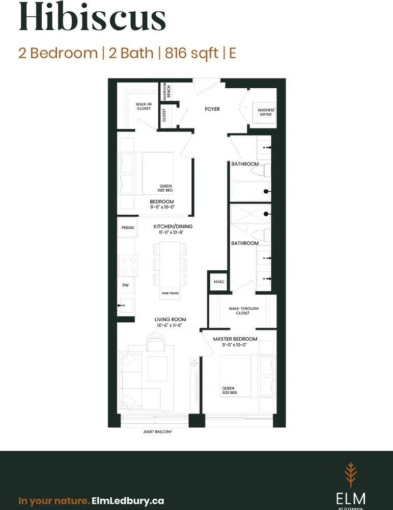 Hibiscus floor plan