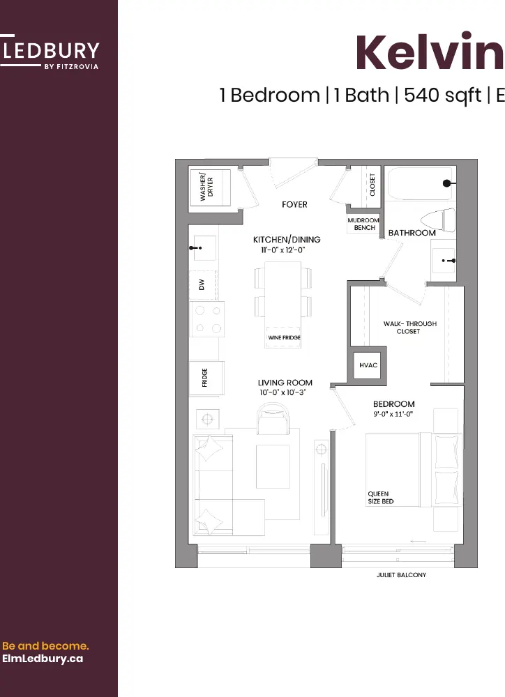Kelvin floor plan