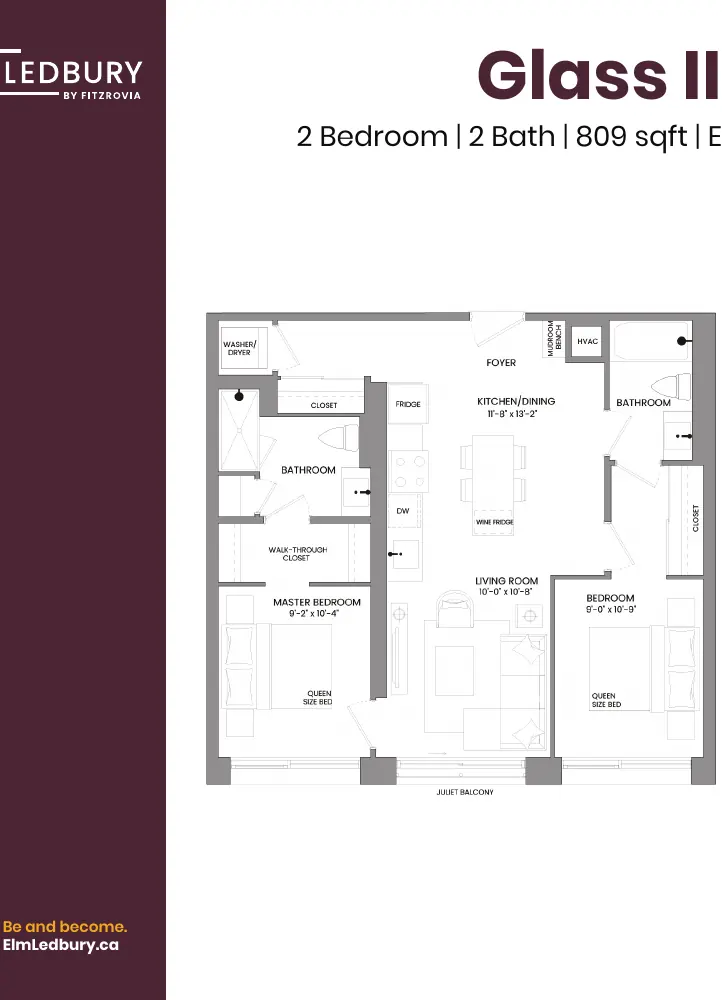 Glass II floor plan