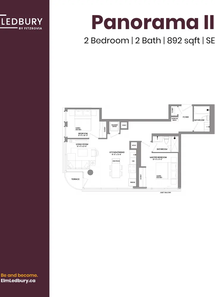 Panorama II floor plan