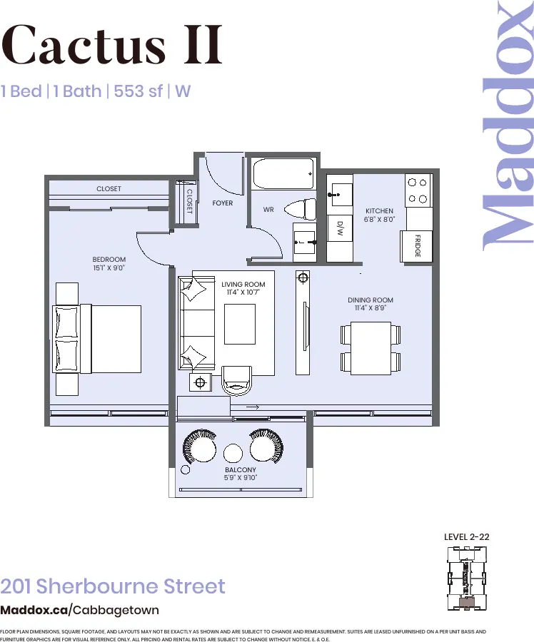 Cactus II floor plan