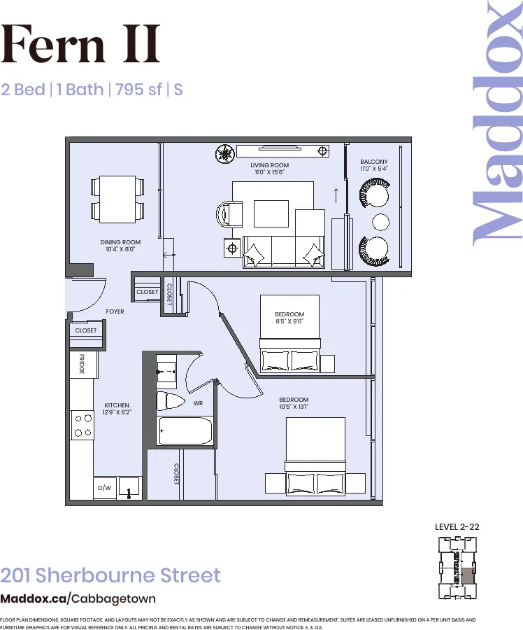 Fern II floor plan