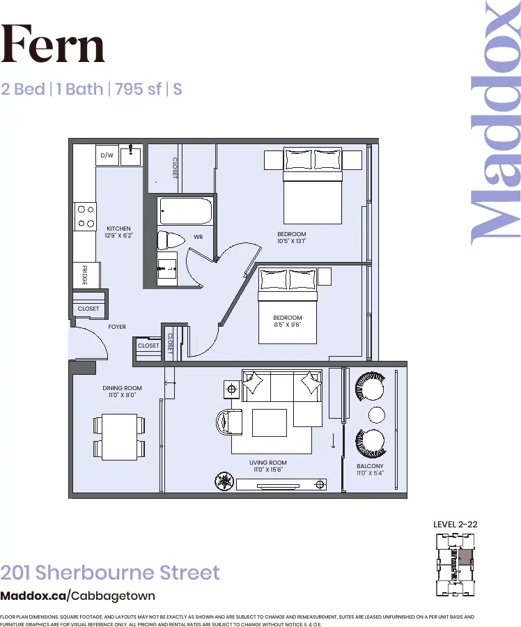 Fern floor plan