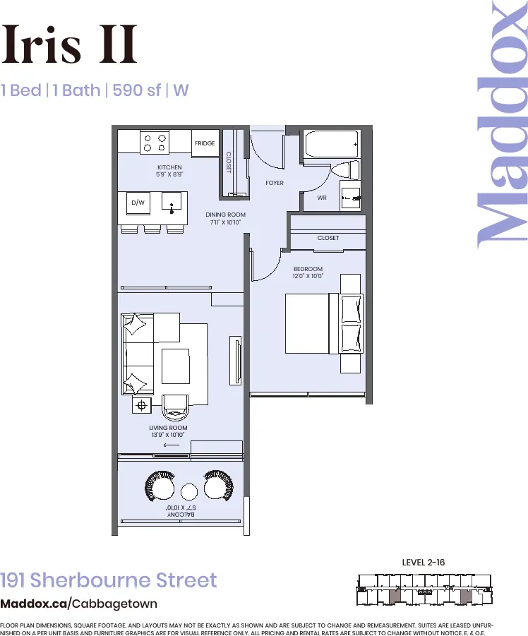 Iris II floor plan