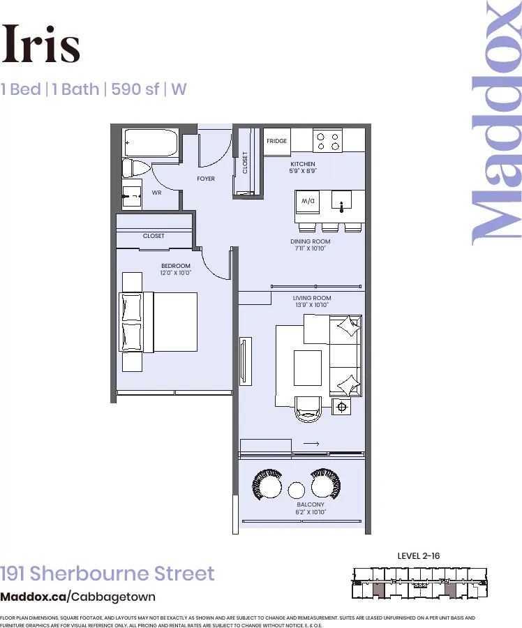 Iris floor plan