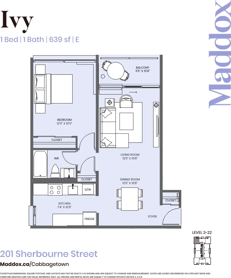 Ivy floor plan