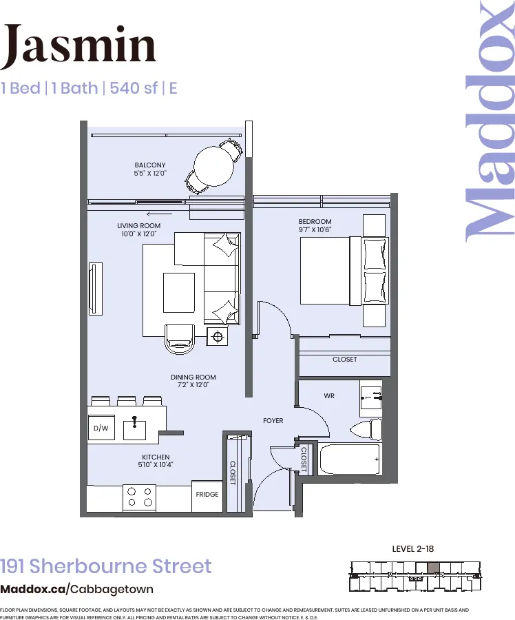 Jasmine floor plan