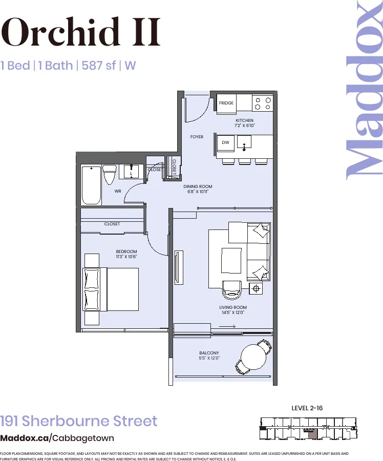 Orchid II floor plan