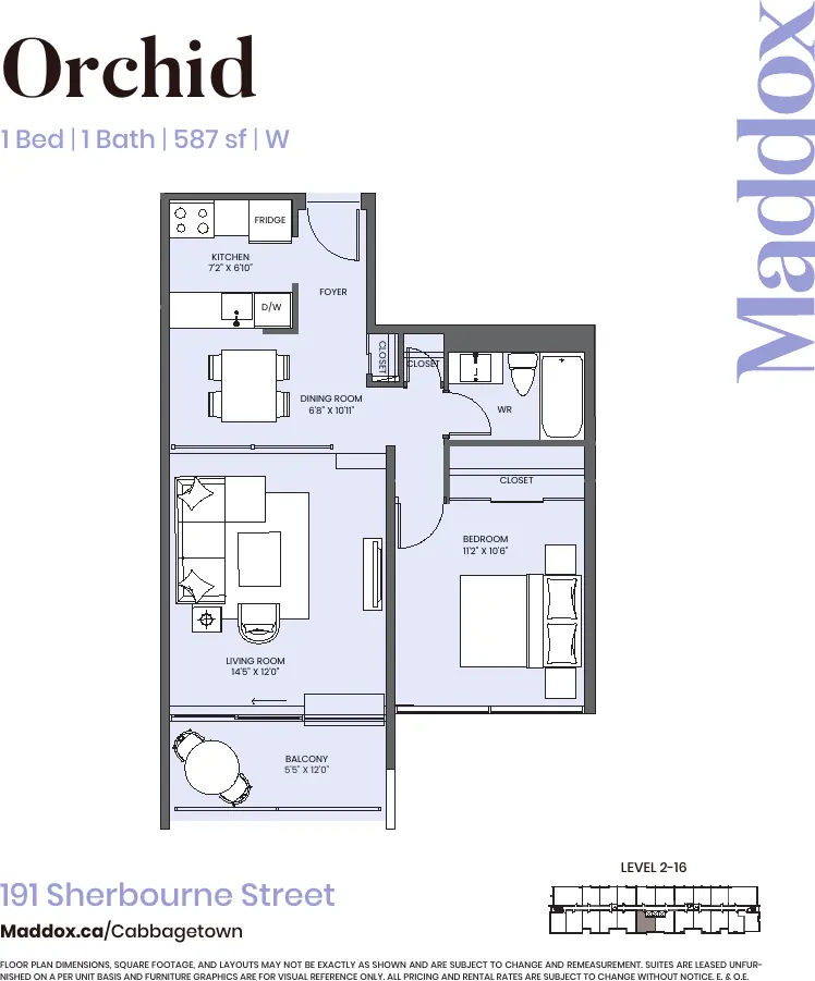 Orchid floor plan
