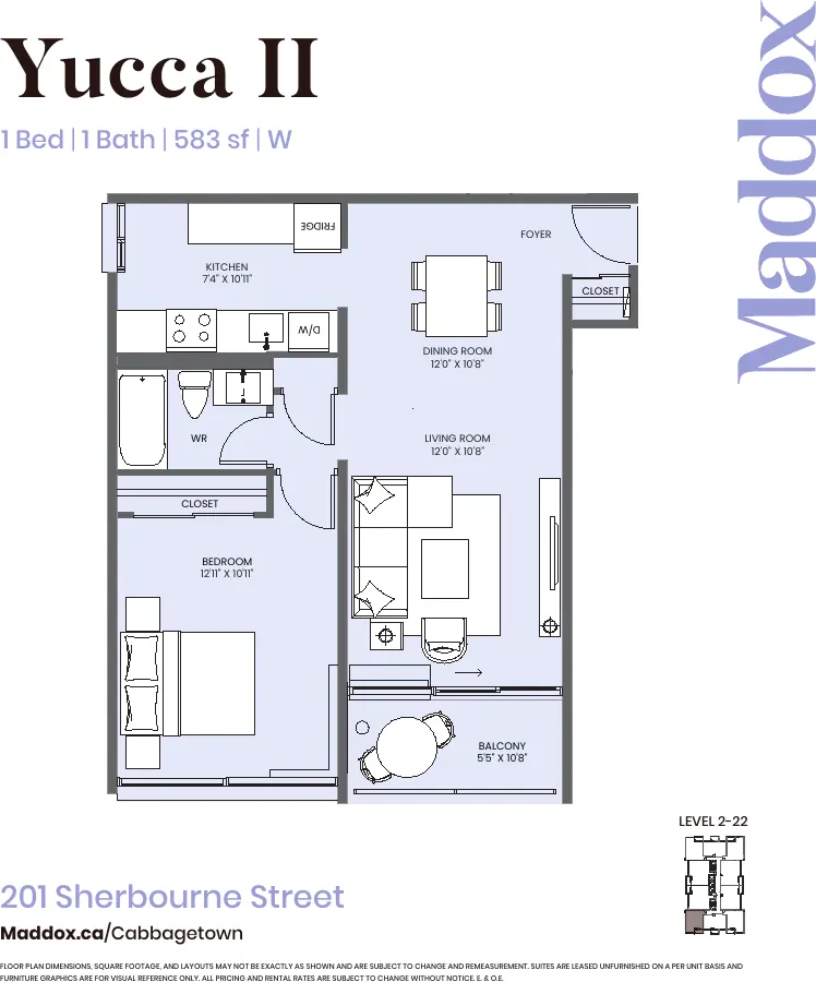 Yucca II floor plan