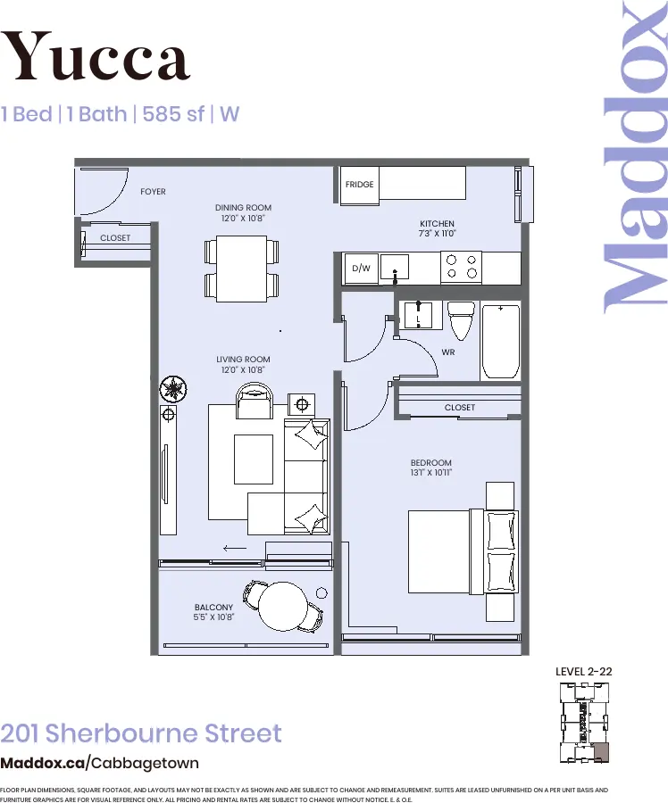 Yucca floor plan