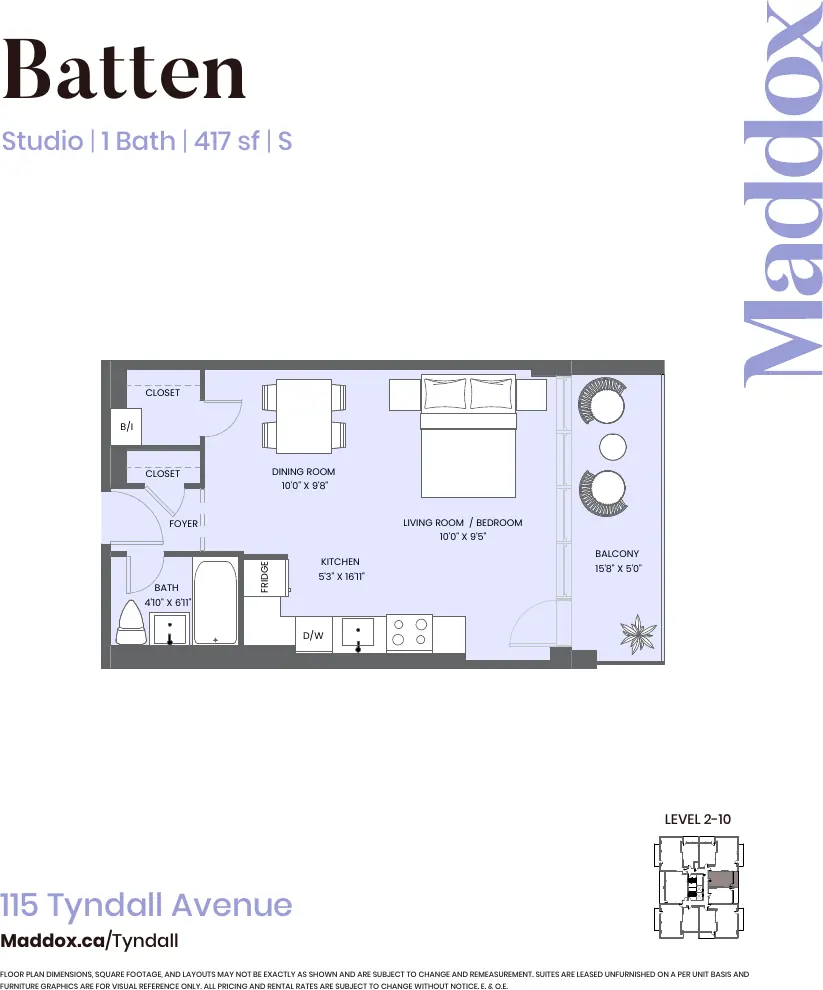 Batten floor plan