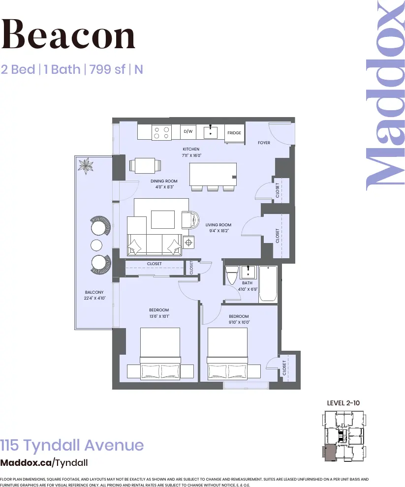 Beacon floor plan