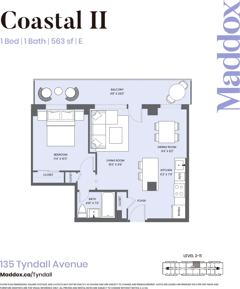 Coastal II floor plan