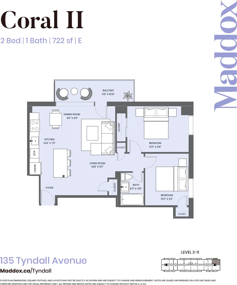 Coral II floor plan
