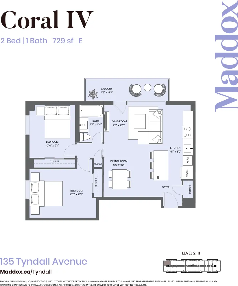Coral IV floor plan