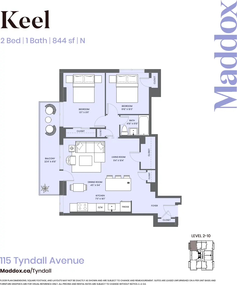Keel floor plan