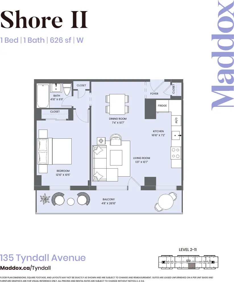 Shore II floor plan