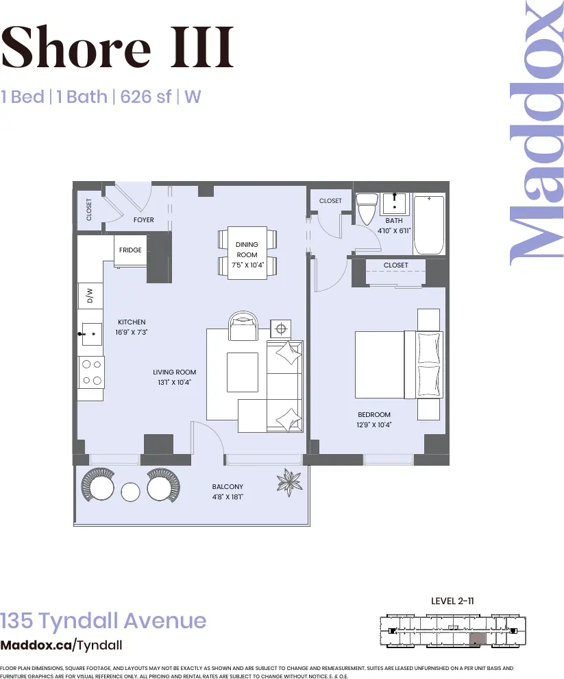 Shore III floor plan