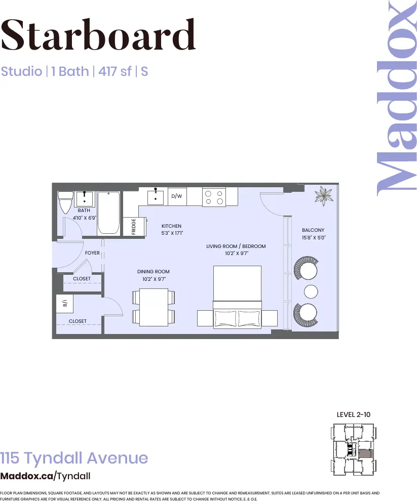 Starboard floor plan