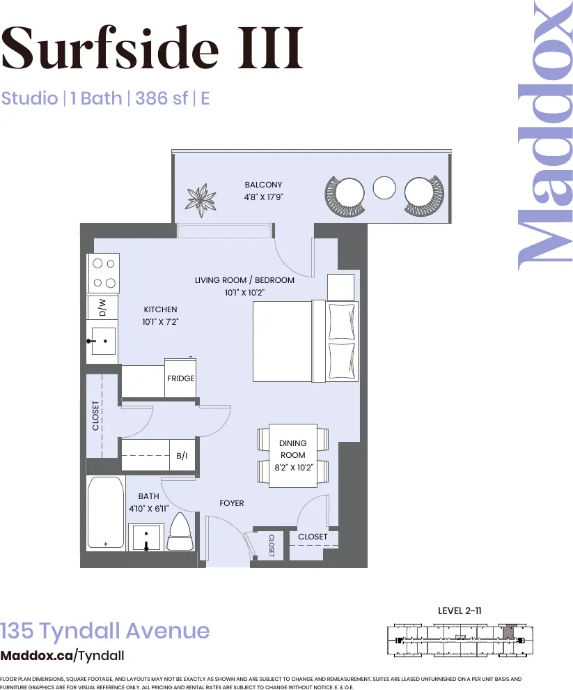 Surfside III floor plan