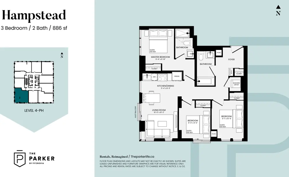 Hampstead floor plan