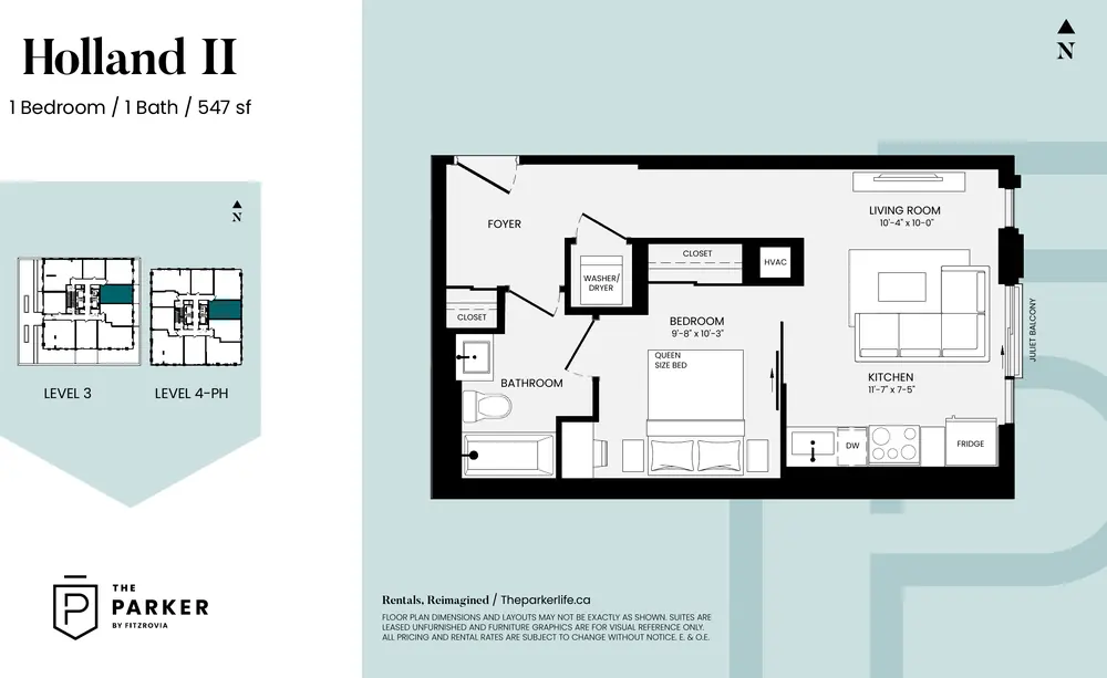Holland II floor plan