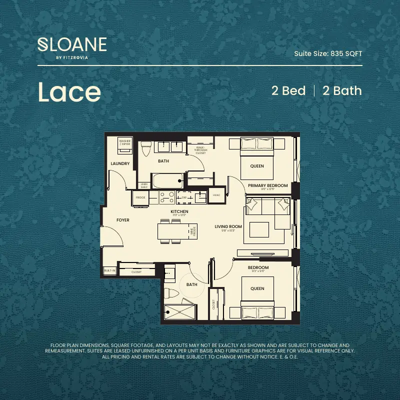 Lace floor plan