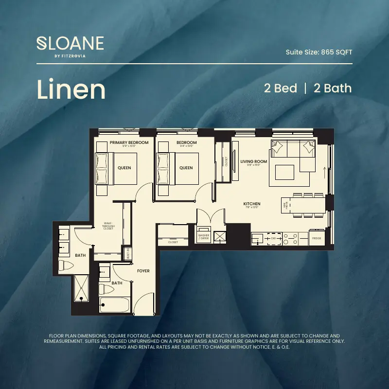 Linen floor plan