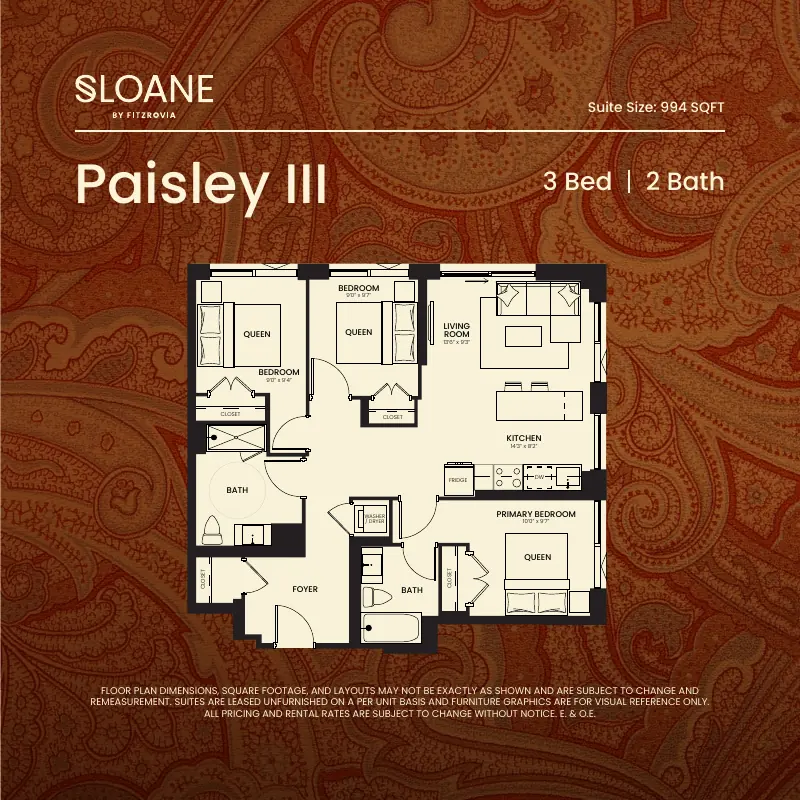 Paisley III floor plan