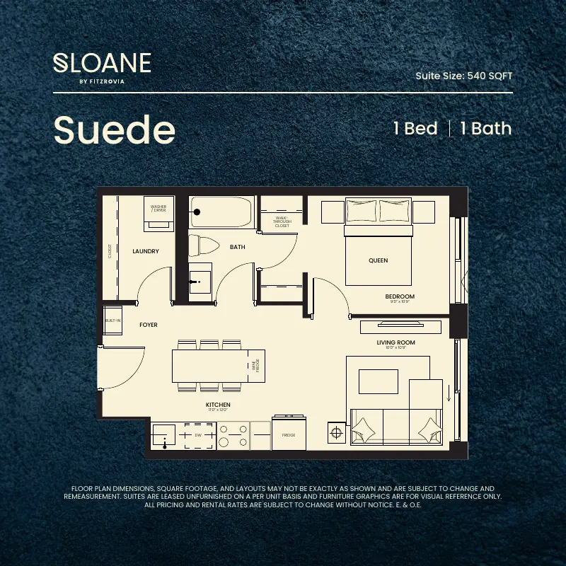 Suede floor plan