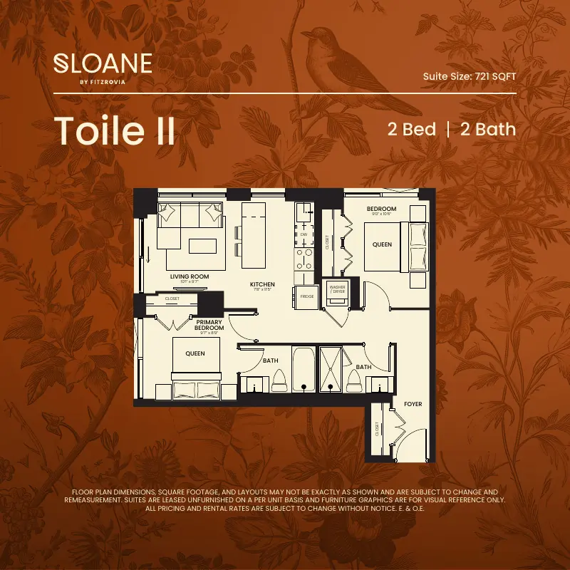 Toile II floor plan
