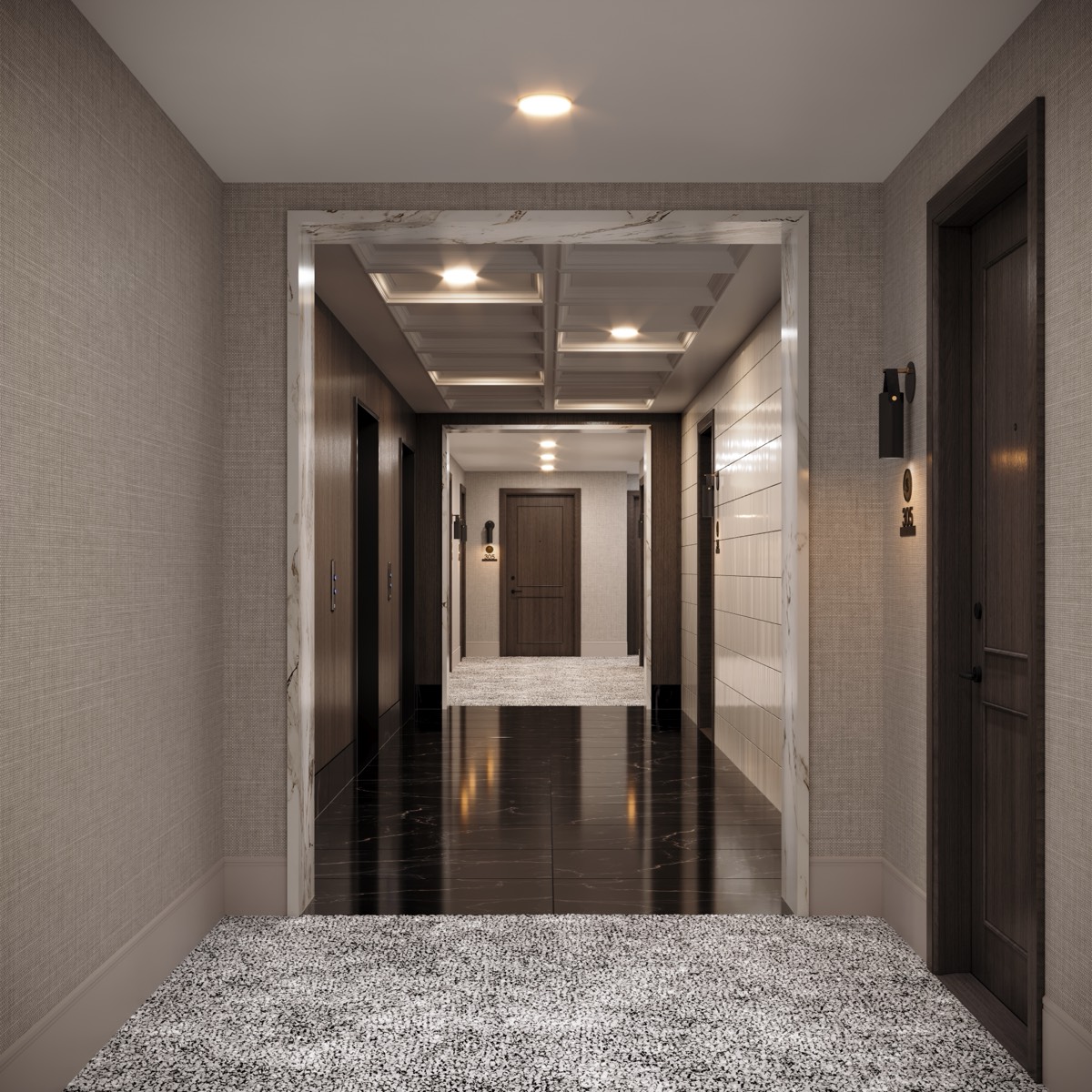Tower A Corridor