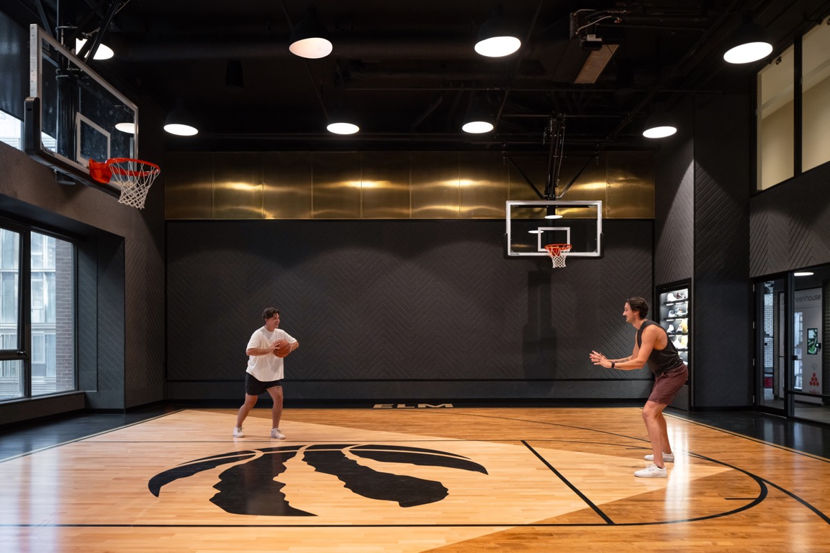 NBA Basketball Court